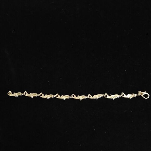 LADIES MULTI COLOR DOLOHIN DESIGN BRACLETT - Picture 4 of 4